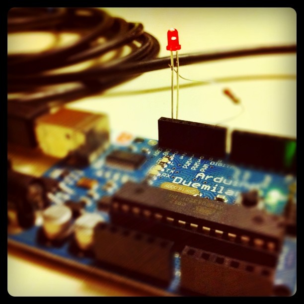 Totally just programmed an Arduino micro-controller to dim an LED. Me, nerdy?