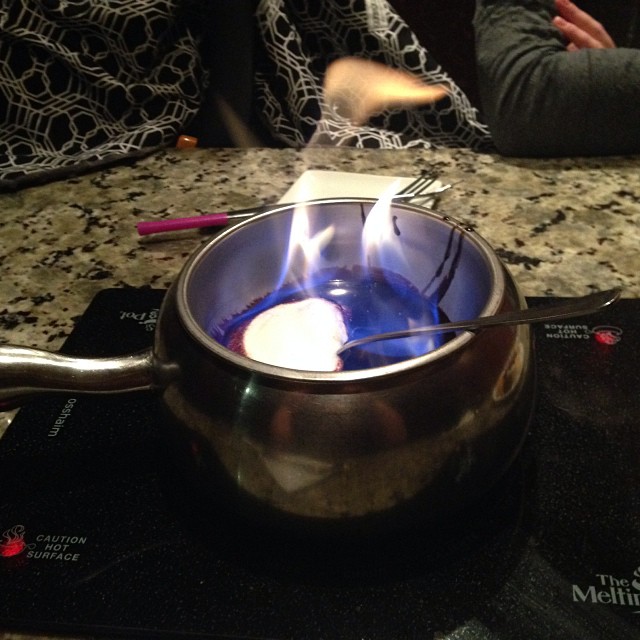 Checked in at The Melting Pot