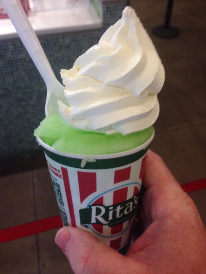 Checked in at Rita's Ice Custard Happiness