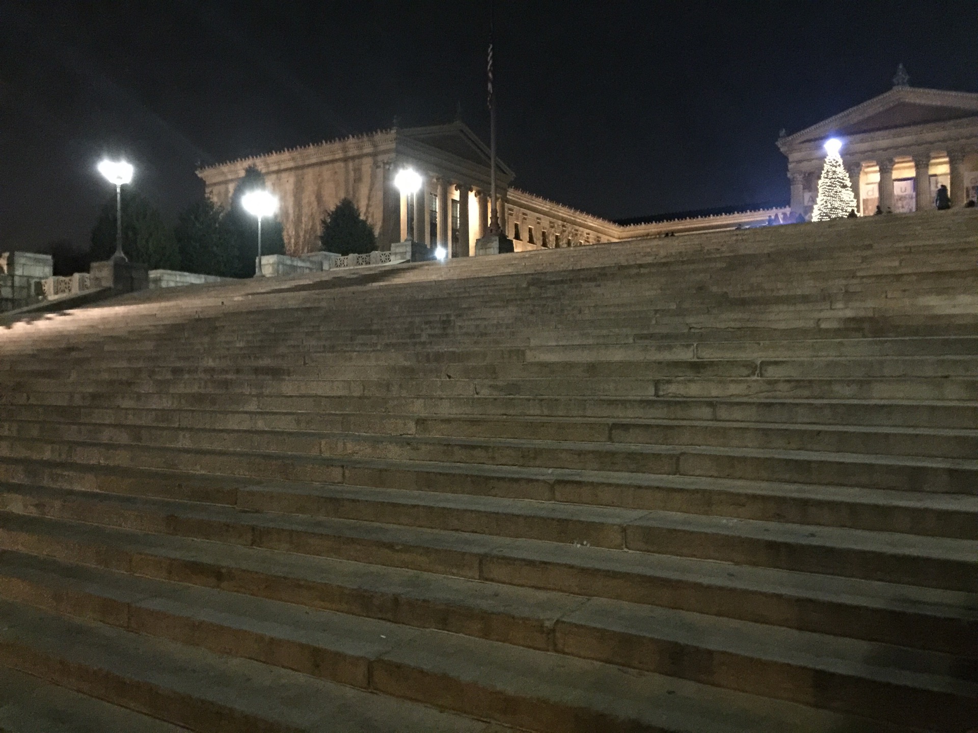 Checked in at Art Museum Steps