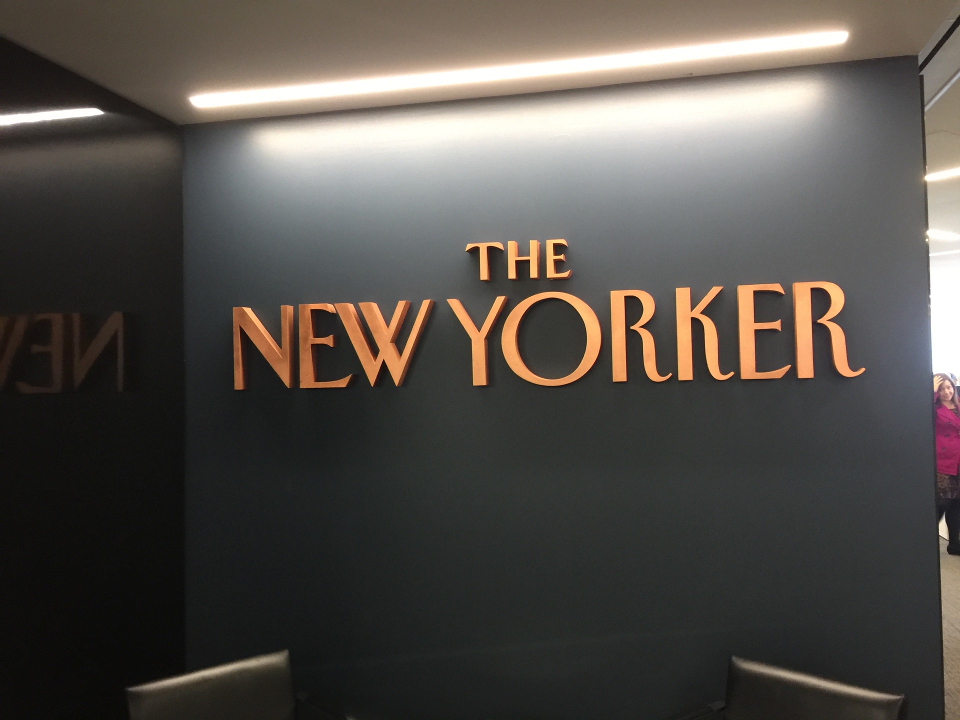 Checked in at The New Yorker